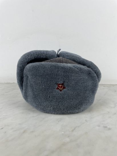 Winter military hat - Soviet Ushanka, USSR,...