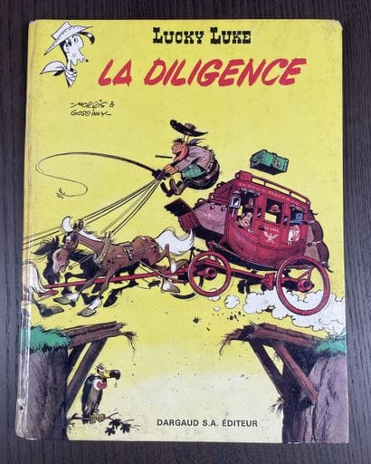 René Goscinny & Morris Lucky Luke
La Diligence...