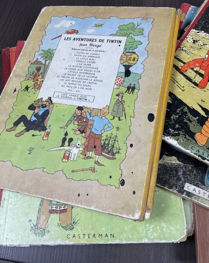 Hergé The Adventures of Tintin
Set of 14...
