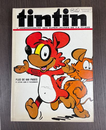 Tintin Tome 117 1975 Collectif
Recueil relié...