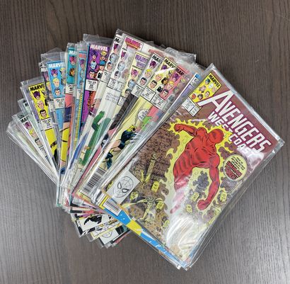 Lot of 32 American Marvel Comics, The West...