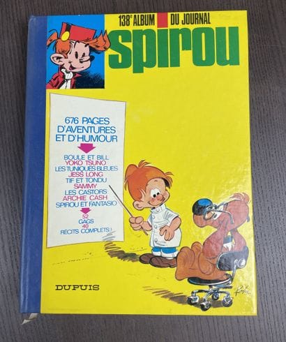 Spirou Album du journal Tome 138 1975 Collectif
Hardcover...