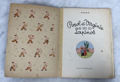 Hergé Lot of two vintage comics
Set including:
...