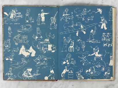 Hergé Tintin Set of 6 albums: Original B1...
