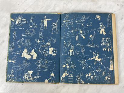 Hergé Tintin Set of 3 albums: Original color...