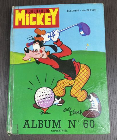 Mickey Album #60 (#1116 to 1128) 1975 Collectif
Hardcover...