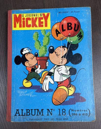 Mickey Album n°18 (n°396 to 413) 1961 Collectif
Hardcover...