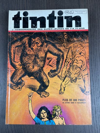 Tintin Tome 114 1974 Collectif
Recueil relié...