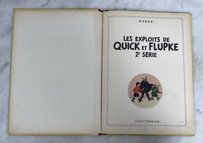 Hergé Lot of two vintage comics
Set including:
...