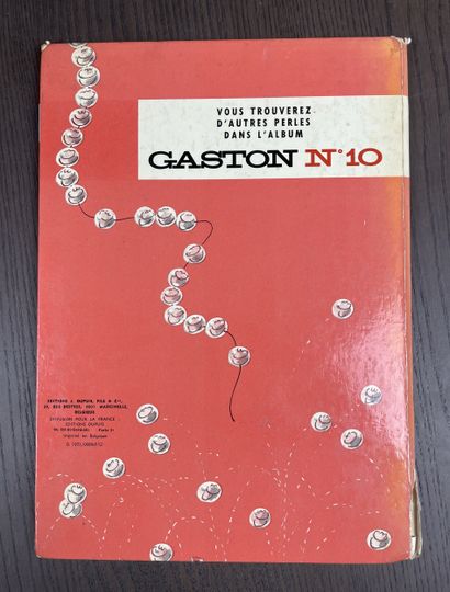André Franquin Le cas Lagaffe EO - Gaston...