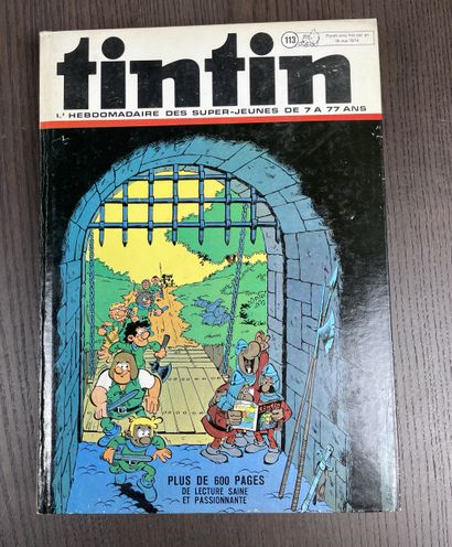 Tintin Tome 113 1974 Collectif
Recueil relié...