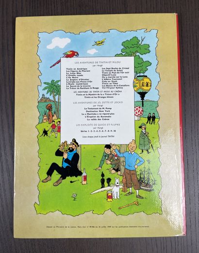 Hergé Flight 714 to Sydney Belgian Edition...