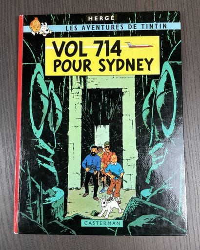 Hergé Flight 714 to Sydney Belgian Edition...