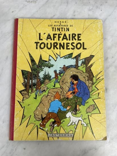 Hergé Tintin : L'Affaire Tournesol Belgian...