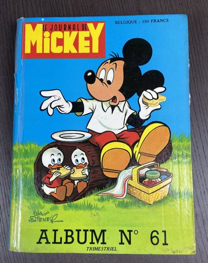 Mickey Album n°61 (n°1129 to 1141) 1975 Collectif
Hardcover...