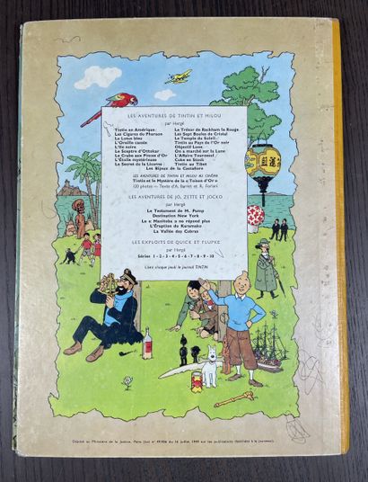 Hergé Le Trésor de Rackham le Rouge Four-color...