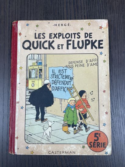 Hergé Les Exploits de Quick et Flupke, 4...
