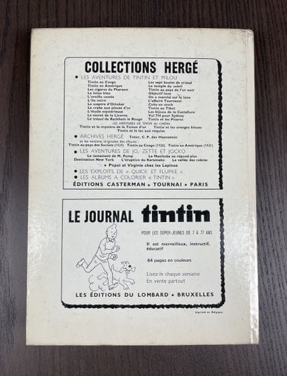 Tintin Volume 141 1979 Collective
Hardcover...