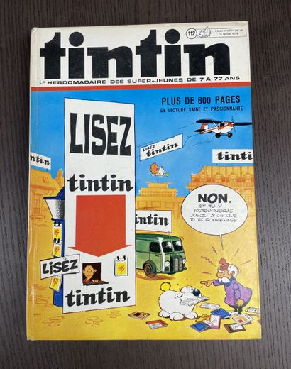 Tintin Tome 112 1974 Collectif
Recueil relié...