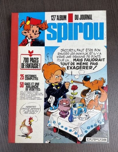 Spirou Album du journal n°127 1972 Collectif
Hardcover...