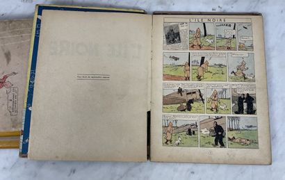 Hergé Tintin Set of 3 albums: Original color...