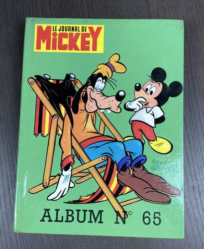 Mickey Album n°65 (n°1181 to 1193) 1975 Collectif
Hardcover...
