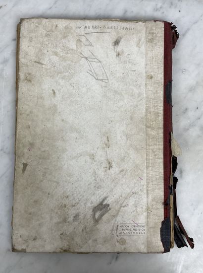 Lot of two vintage illustrated albums: Alek...