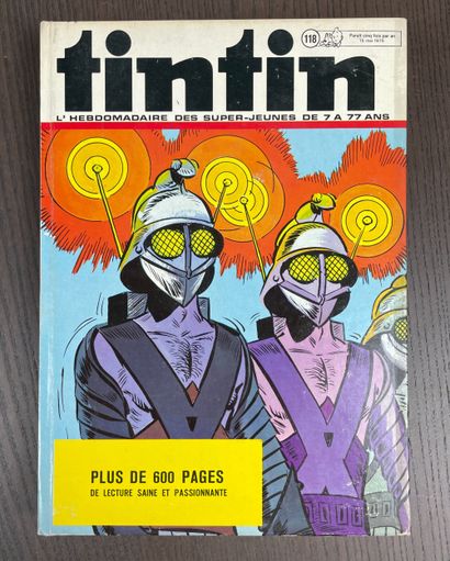 Tintin Tome 118 1975 Collectif
Recueil relié...