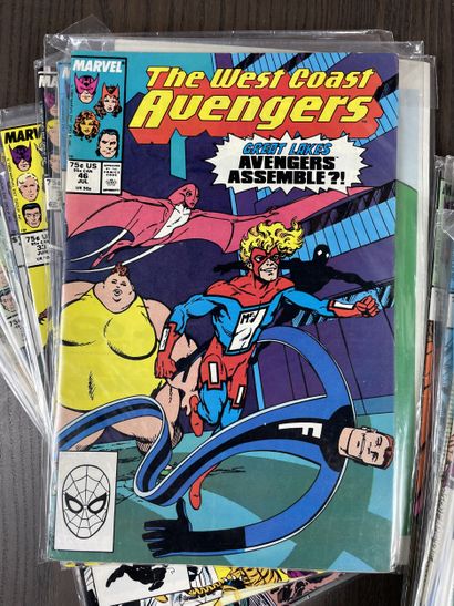 Lot of 32 American Marvel Comics, The West...