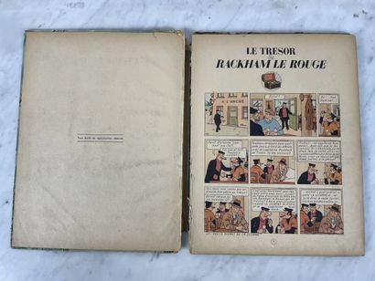 Hergé Tintin Set of 3 albums: Original color...