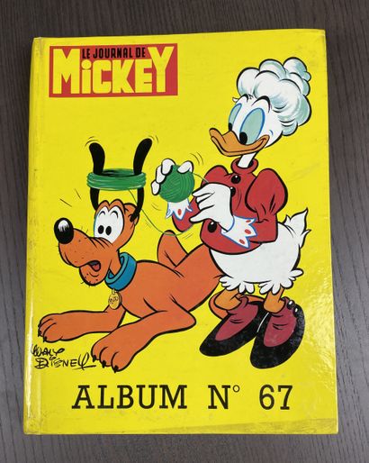 Mickey Album n°67 (n°1207 to 1218) 1976 Collectif
Hardcover...