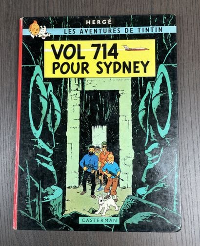 Hergé Flight 714 to Sydney Belgian Edition...