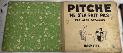 Lot of two vintage illustrated albums: Alek...
