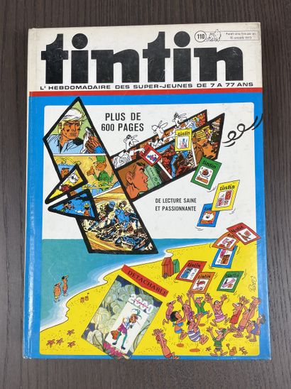 Tintin Tome 110 1973 Collectif
Recueil relié...