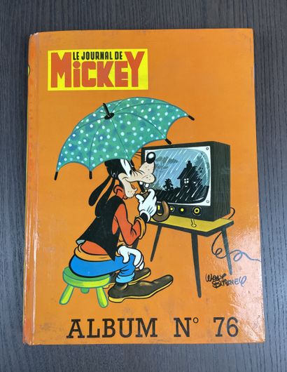 Journal de Mickey Album n°76 
Hardcover album...