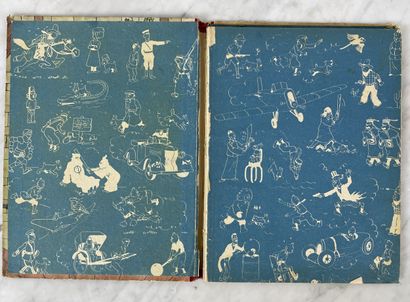 Hergé Tintin Set of 6 albums: Original B1...