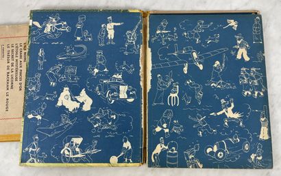 Hergé Tintin Set of 3 albums: Original color...