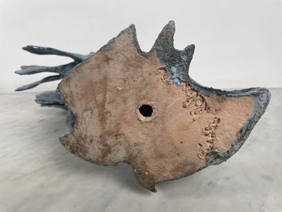 Céramiste non identifiée - Grande sculpture...