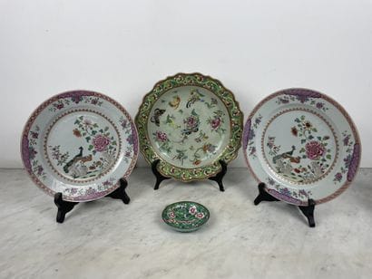 China, 18th-20th century, lot of four pieces:...