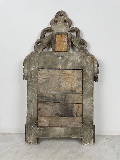 Louis XVI style pediment mirror End of 18th...