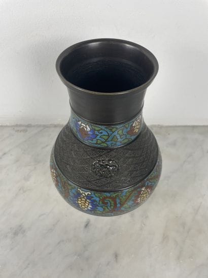 In the taste of China Black patinated metal...