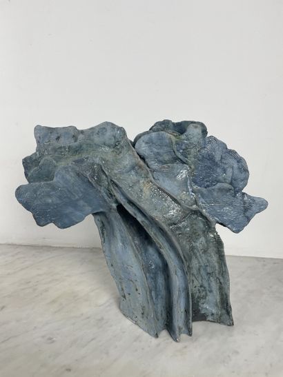 Céramiste non identifiée - Grande sculpture...
