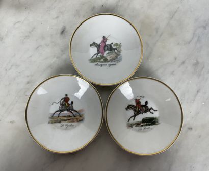 Raynaud Limoges hard porcelain Set of coffee...