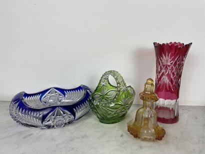Attributed to Val Saint-Lambert Lot of four...