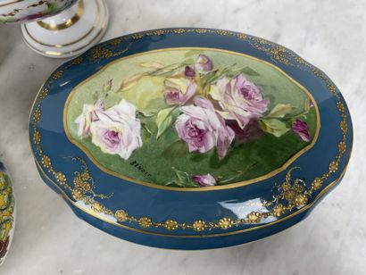 Lot of tableware and boxes, France/Europe,...