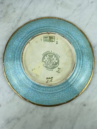 Emaux de Longwy - Decorative glazed earthenware...