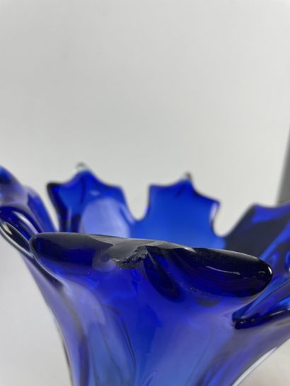 Murano large blown glass 