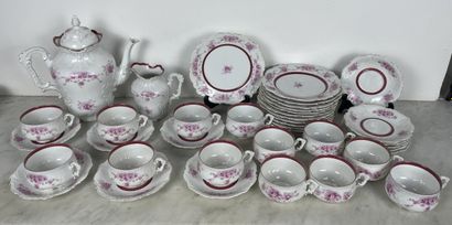 Germany Elisée Service à thé en porcelaine...