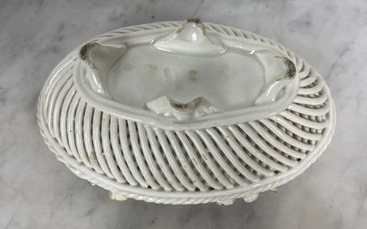 Porcelain pocket organizer decorated with...
