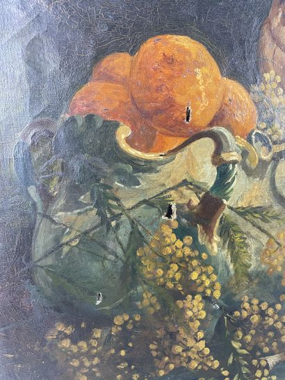 Fritz VAN LUPPEN Nature morte au service...